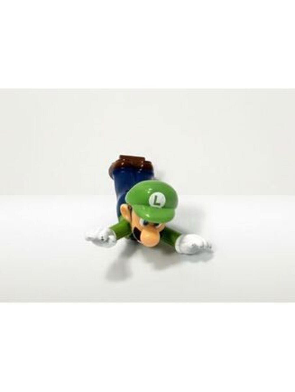 McDonalds Super Mario Luigi Toy Figure Sliding Stomach Car Happy Meal 2022 GUC